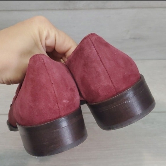 NEW 27 Edit Naturalizer Caroline Loafer Slip On Suede Comfort shoes - Picture 6 of 8